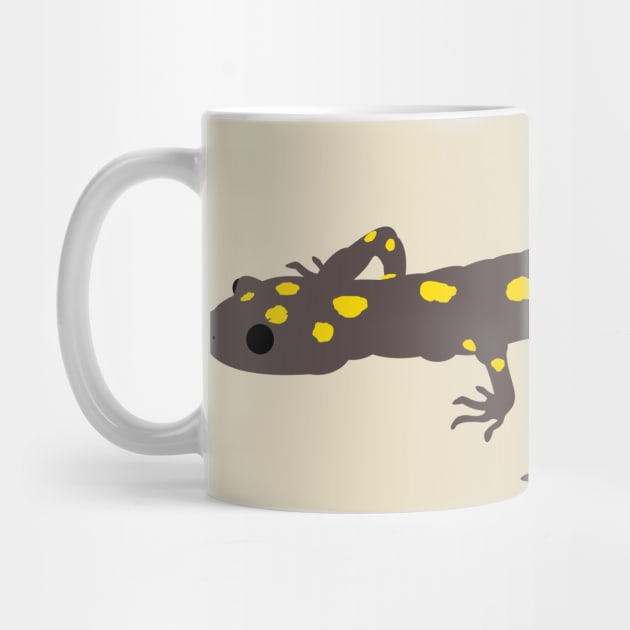 Yellow-Spotted Salamander by stargatedalek